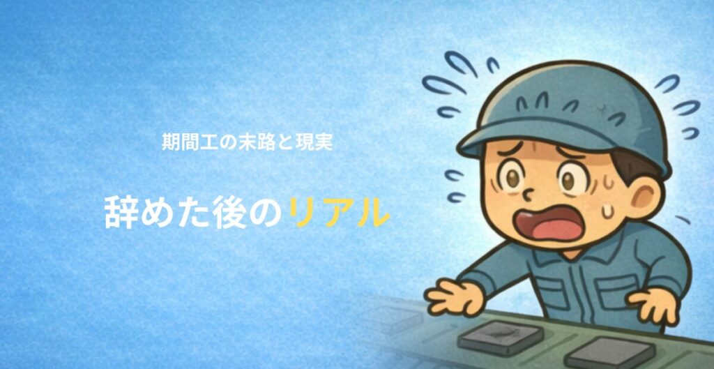 焦っている作業服姿の男性